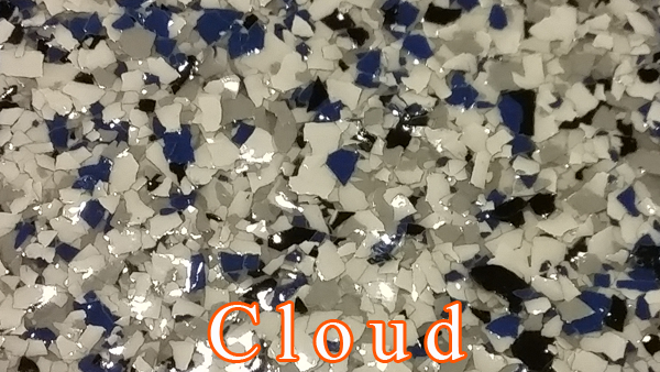 Cloud Epoxy Flake system